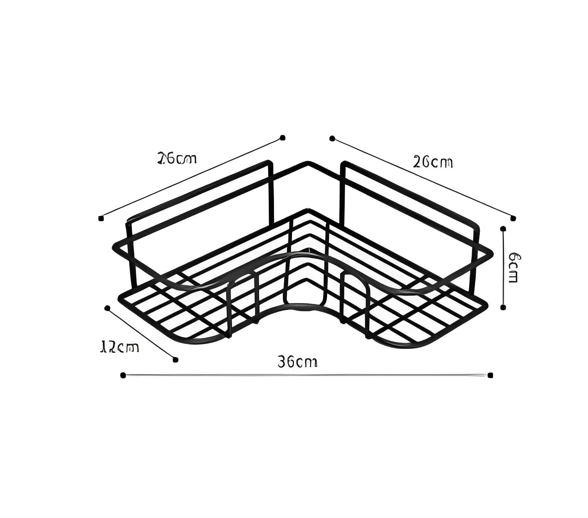 KIT 2 Prateleiras Suporte Com Alto Adesivos Para Parede Banheiro/Cozinha/Lavanderia. - Imagem 6