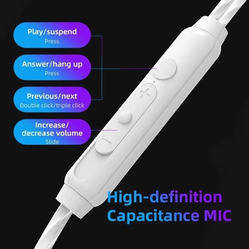 Fone de Ouvido Com Fio/Microfone/Stereo QKZ. - Imagem 6