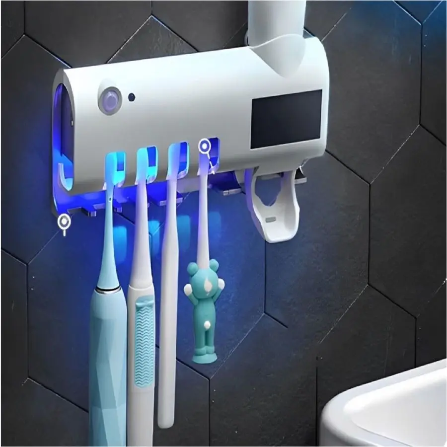 Dispensor Escova Automático Com Esterilizador UV. - Imagem 6