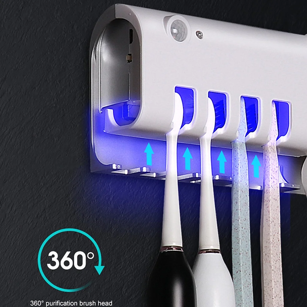 Dispensor Escova Automático Com Esterilizador UV. - Imagem 5