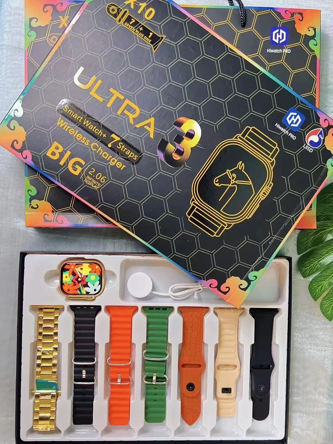 Relógio Inteligente Ultra 3/Bluetooth/Chamada Telefônica/Smartwatch. - Imagem 5