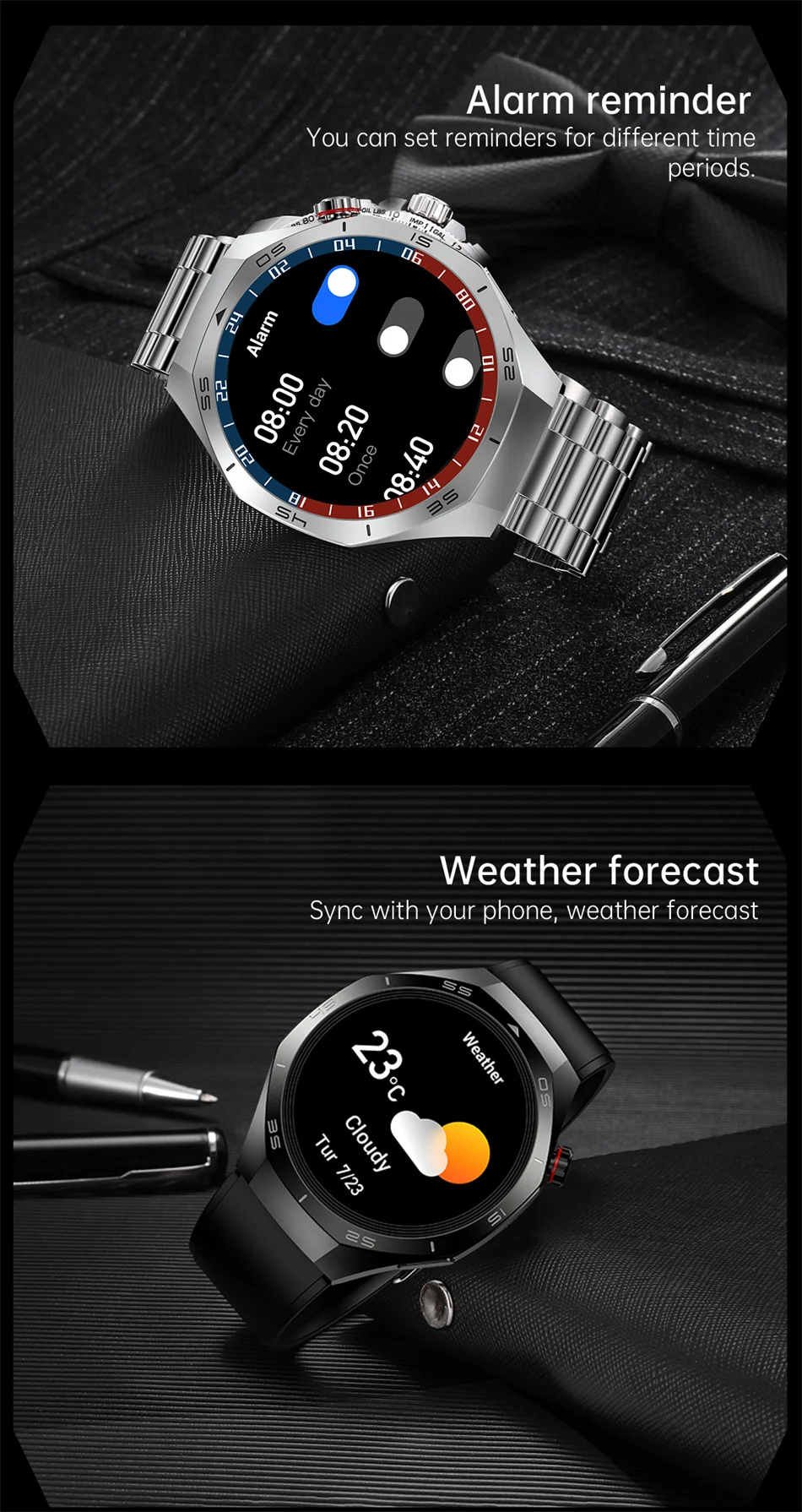 Relógio Inteligente 5 Pro Com GPS/Tela AMOLED 360*360. - Imagem 24