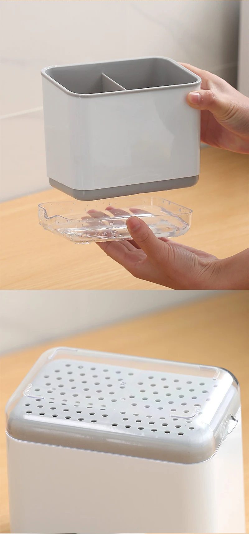 Organizador de Cozinha Multifuncional - Armazenamento Talheres. - Imagem 5