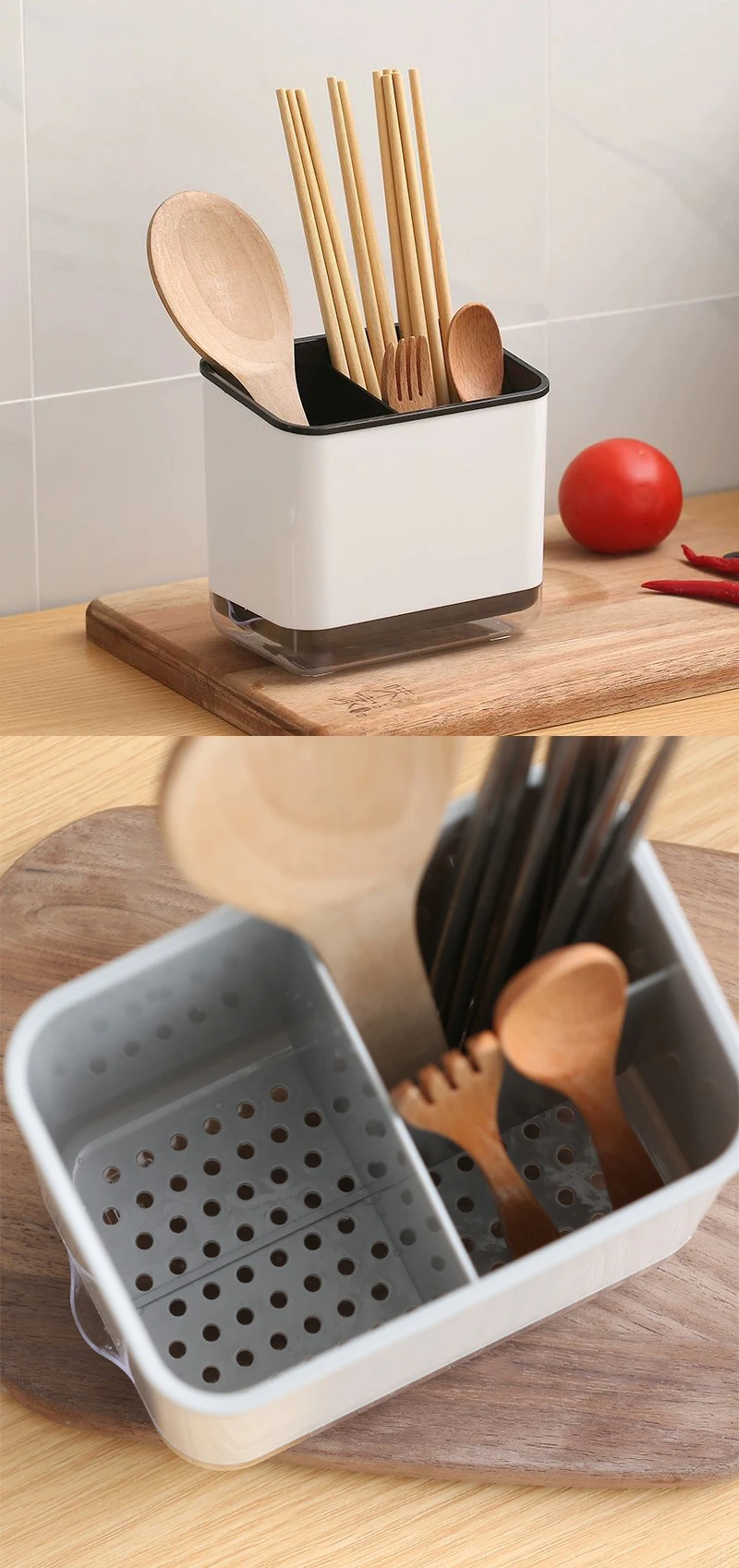 Organizador de Cozinha Multifuncional - Armazenamento Talheres. - Imagem 6
