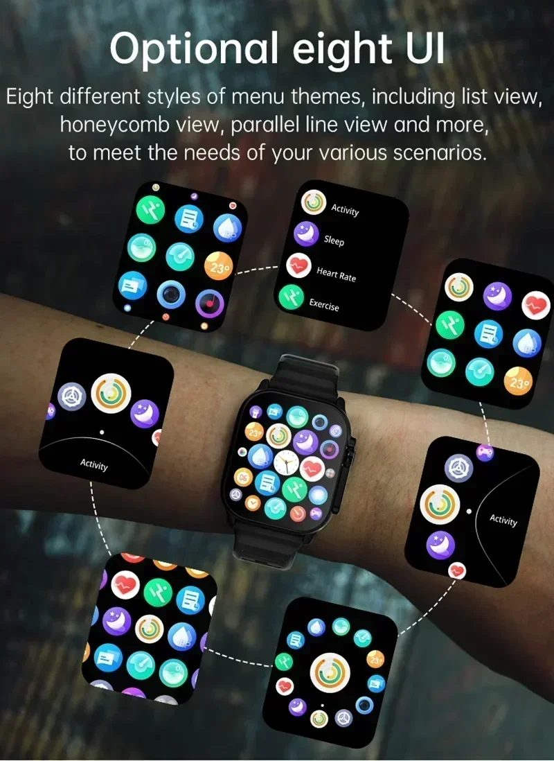 Relógio Inteligente 10 - Tela AMOLED. - Imagem 2