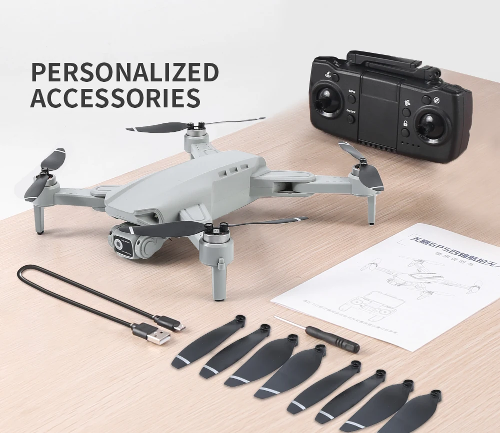 Drone l900 PRO 4k Profissional 5G GPS HD - Câmera Dupla. - Imagem 10