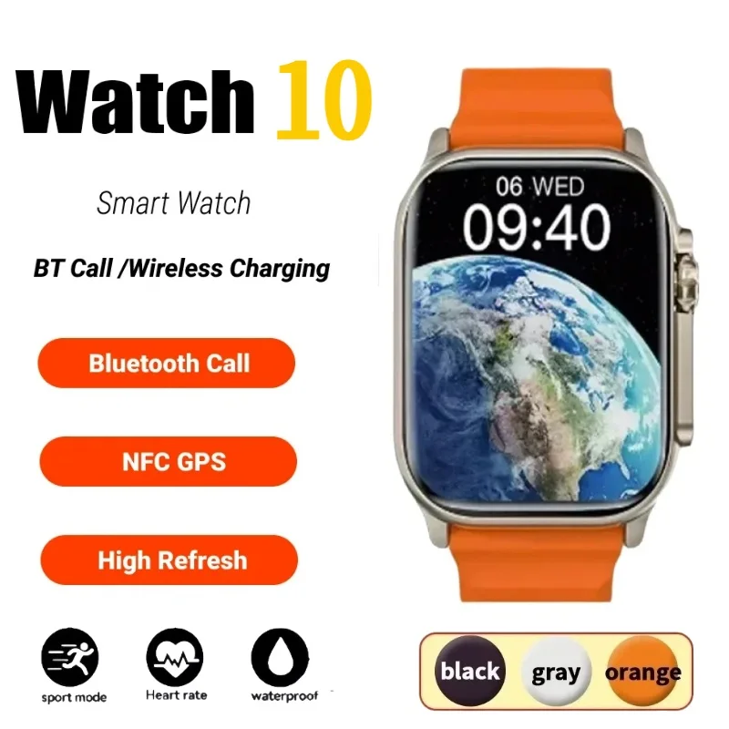 Relógio Inteligente 10 - Tela AMOLED.