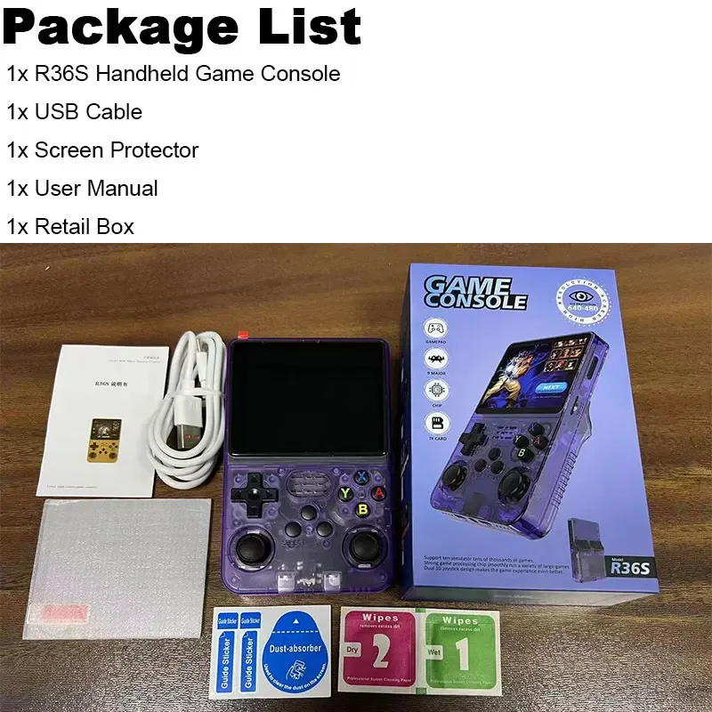 Console de Videogame Sistema Arcos 3.5 Polegada R36s. - Imagem 27
