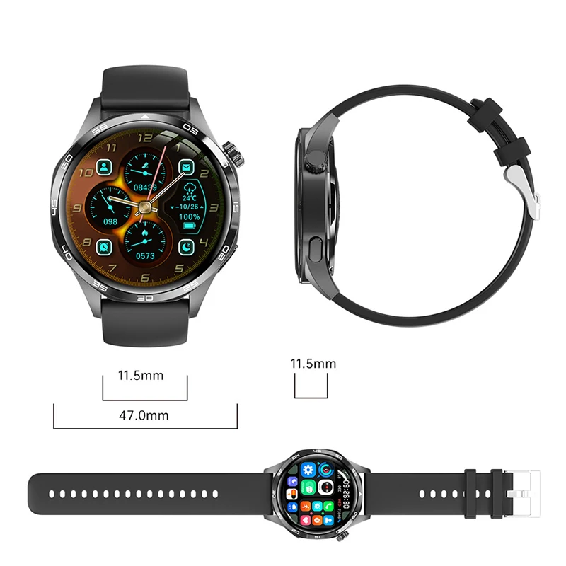 Relógio Inteligente 5 Pro Com GPS/Tela AMOLED 360*360. - Imagem 6