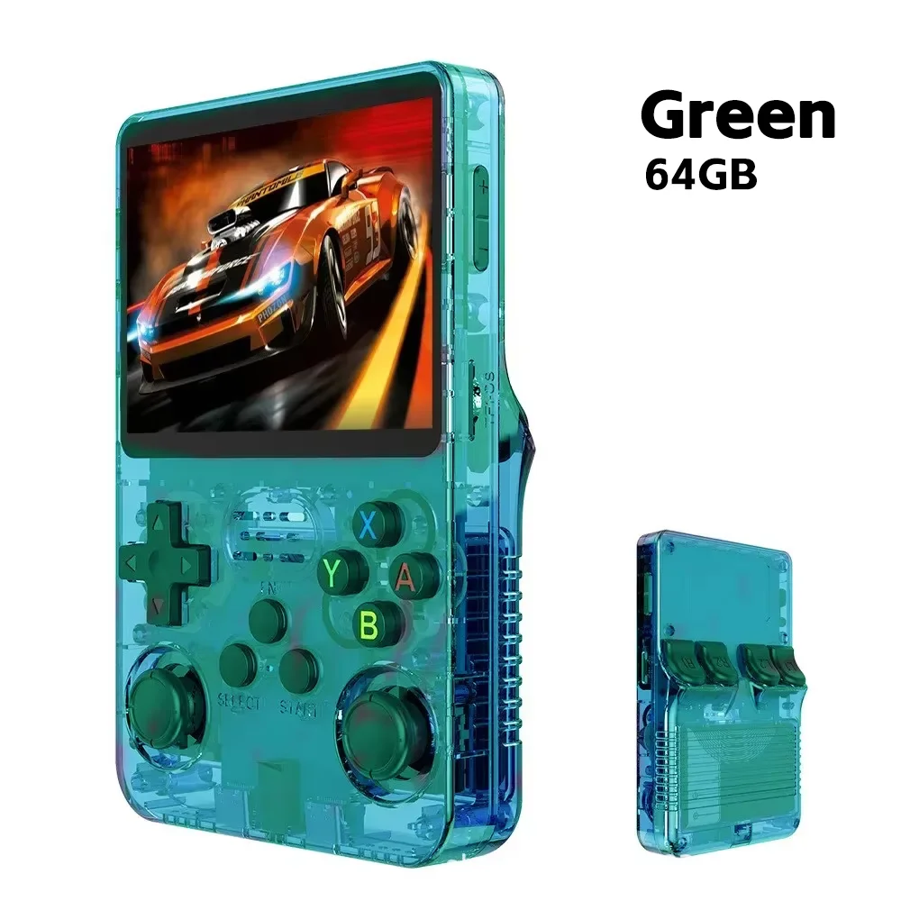 Console de Videogame Sistema Arcos 3.5 Polegada R36s. - Imagem 25