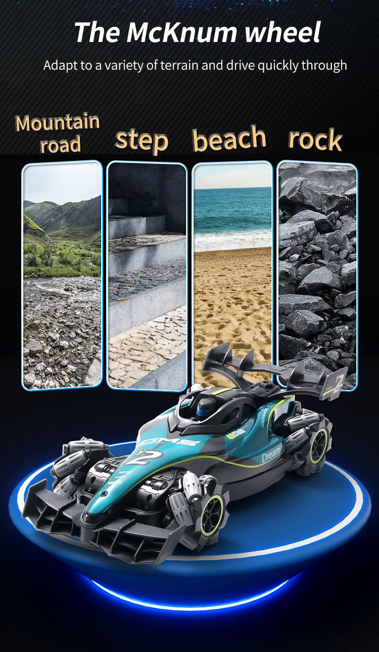 Deriva RC Carro Com Controle RemotoF1 - Brinquedo. - Imagem 2