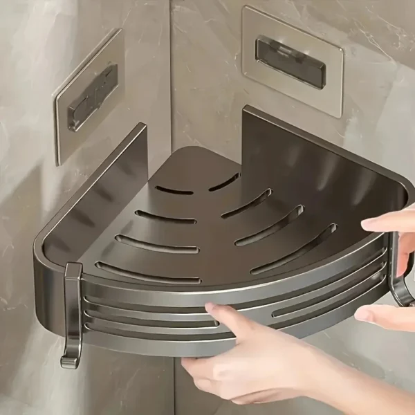 Prateleira de Canto Para Banheiro/Organizador de Banheiro. - Imagem 4