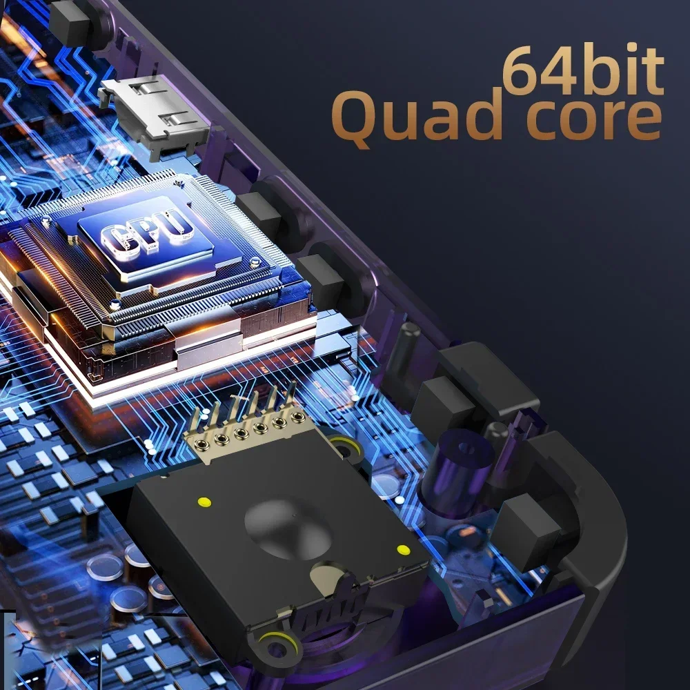 Console de Jogos Portátil R36H - Boyhom/Tela IPS de 3.5 Polegadas. - Imagem 4