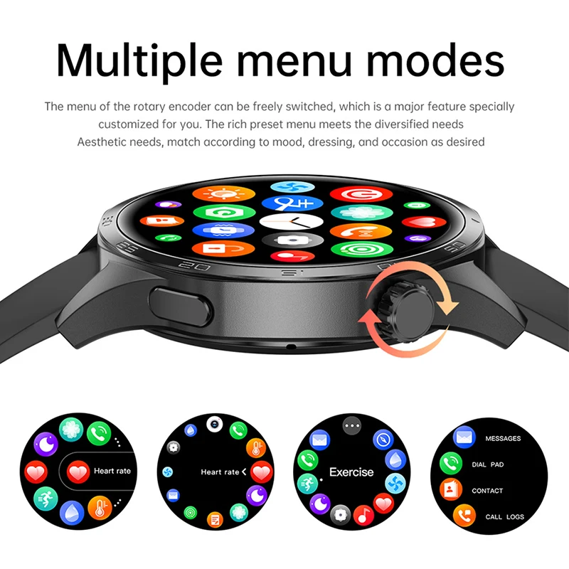 Relógio Inteligente 5 Pro Com GPS/Tela AMOLED 360*360. - Imagem 3