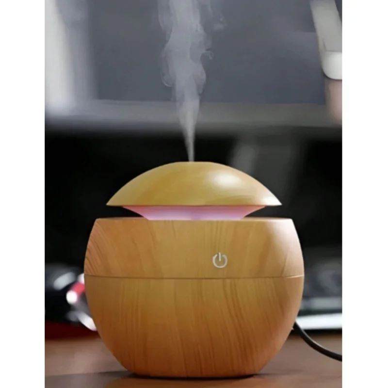 Humidificador de Ar - Madeira/USB/Aromaterapia. - Imagem 4