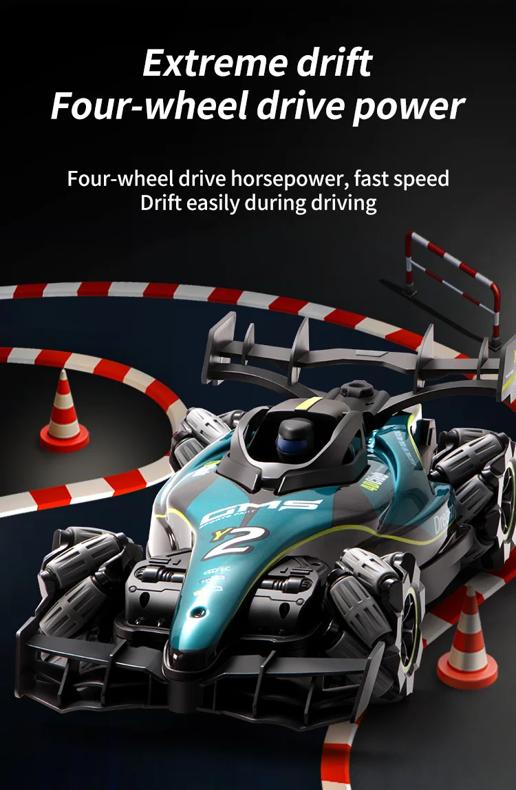 Deriva RC Carro Com Controle RemotoF1 - Brinquedo. - Imagem 4