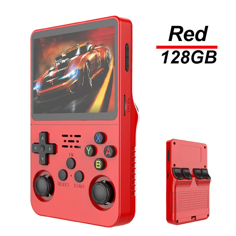 Console de Videogame Sistema Arcos 3.5 Polegada R36s. - Imagem 4