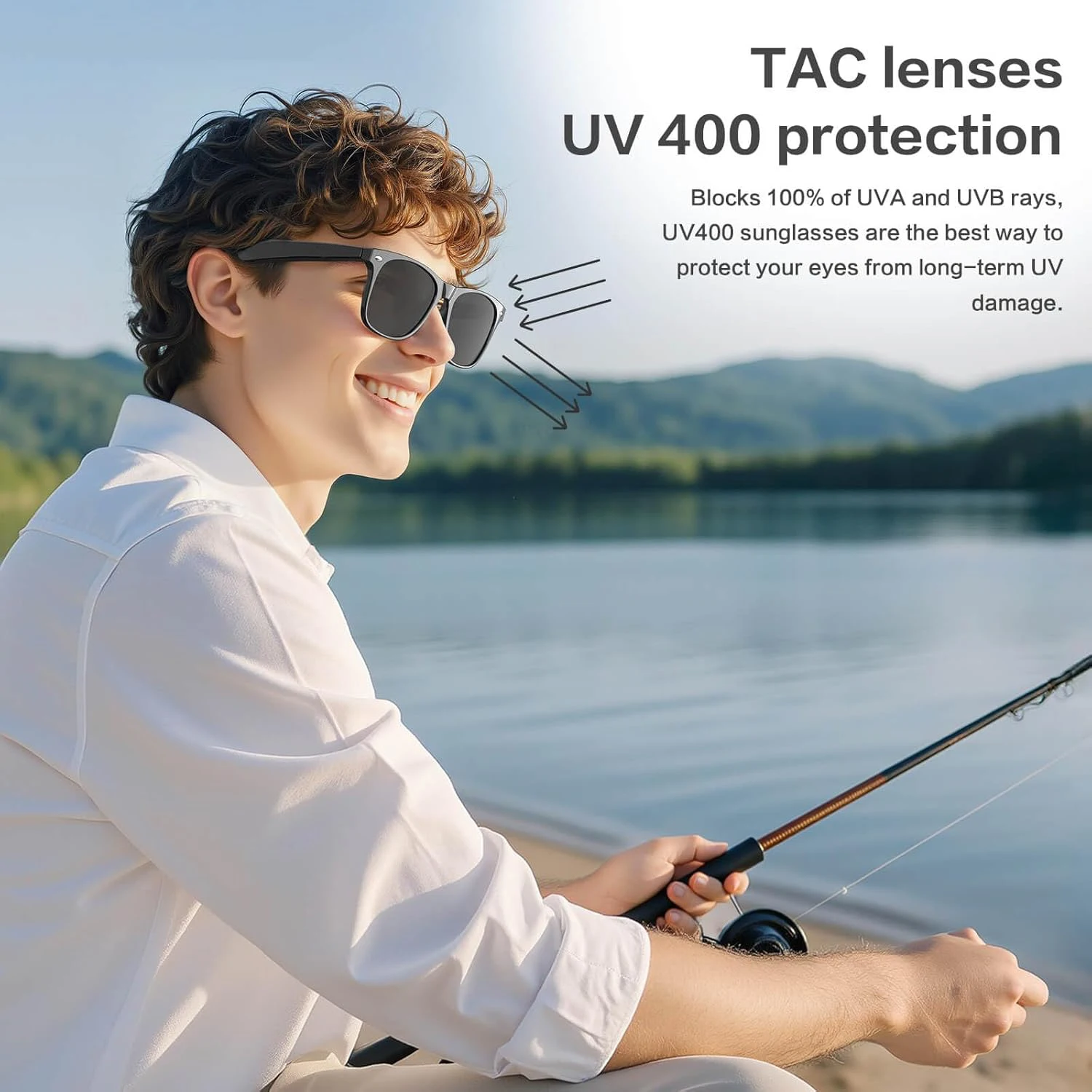 Câmera de 800w AI Óculos - Inteligente/Foto/Gravação de Vídeo. - Imagem 9