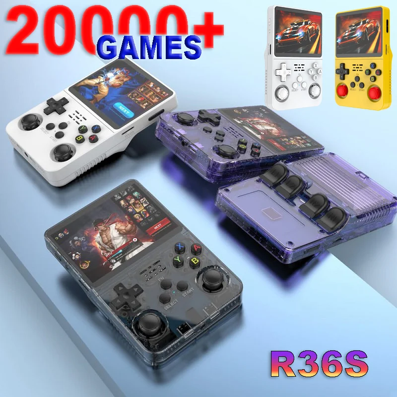 Console de Videogame Sistema Arcos 3.5 Polegada R36s. - Imagem 34