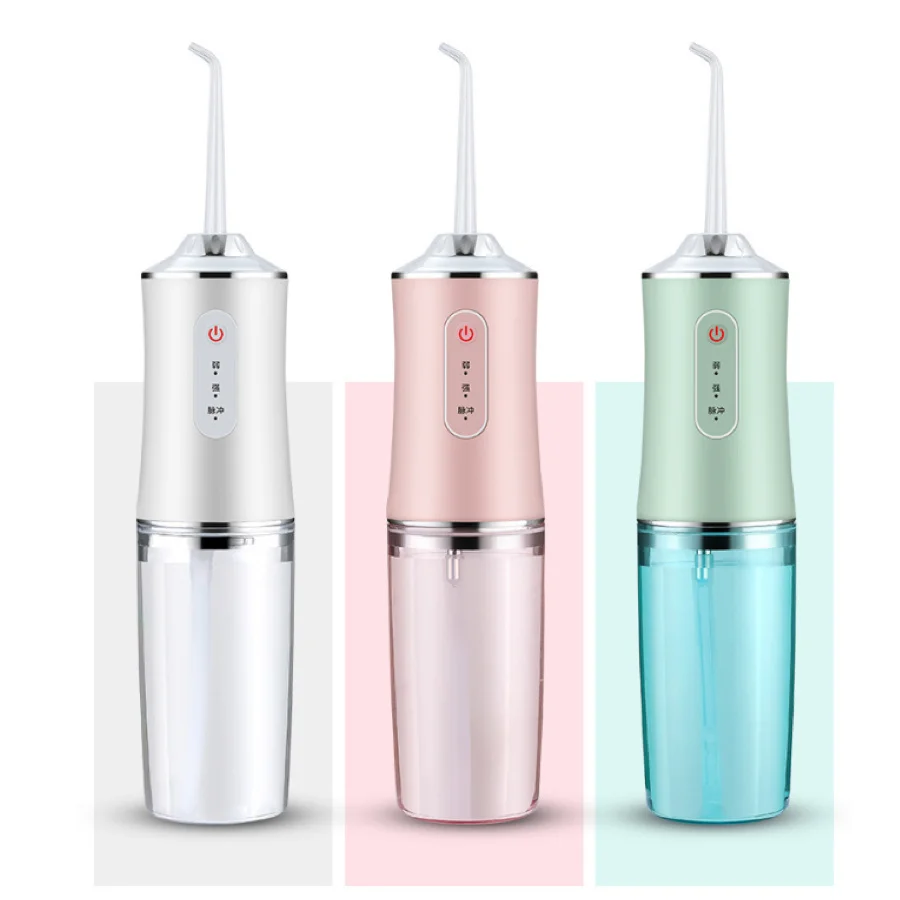Irrigador Oral Dental Portátil - USB Recarregável.