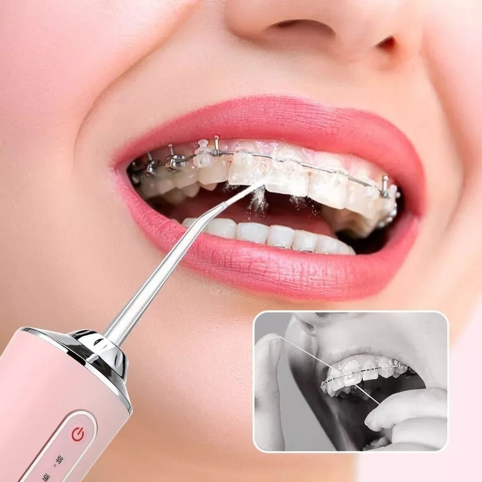 Irrigador Oral Dental Portátil - USB Recarregável. - Imagem 2