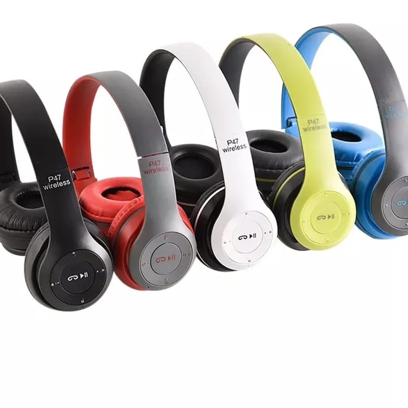 Fone De Ouvido Bluetooth P47 Wireless 5.0 Headphone Micro Sd - Imagem 11