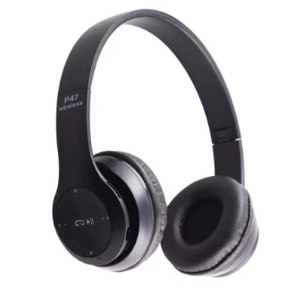 Fone De Ouvido Bluetooth P47 Wireless 5.0 Headphone Micro Sd - Imagem 7