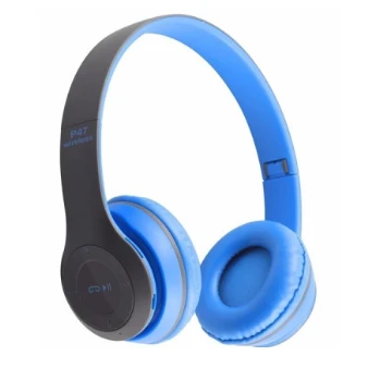 Fone De Ouvido Bluetooth P47 Wireless 5.0 Headphone Micro Sd - Imagem 3