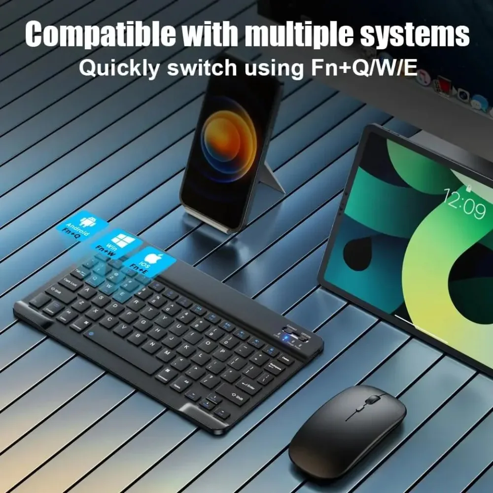 Teclado Bluetooth Para iPad 10A Geração iPad Pro. - Imagem 4