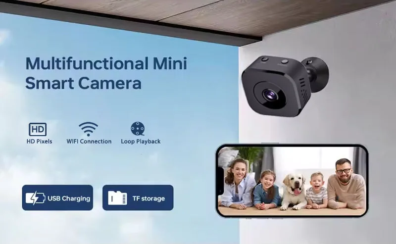 Câmera de Segurança HD Mini - Visão Noturna Alta Definição. - Imagem 5