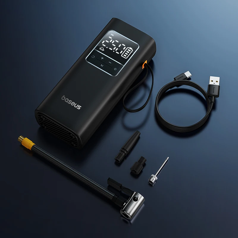 Calibrador Sem Fio Portátil - Inflador de Pneus/Compressor/Display Digital. - Imagem 2