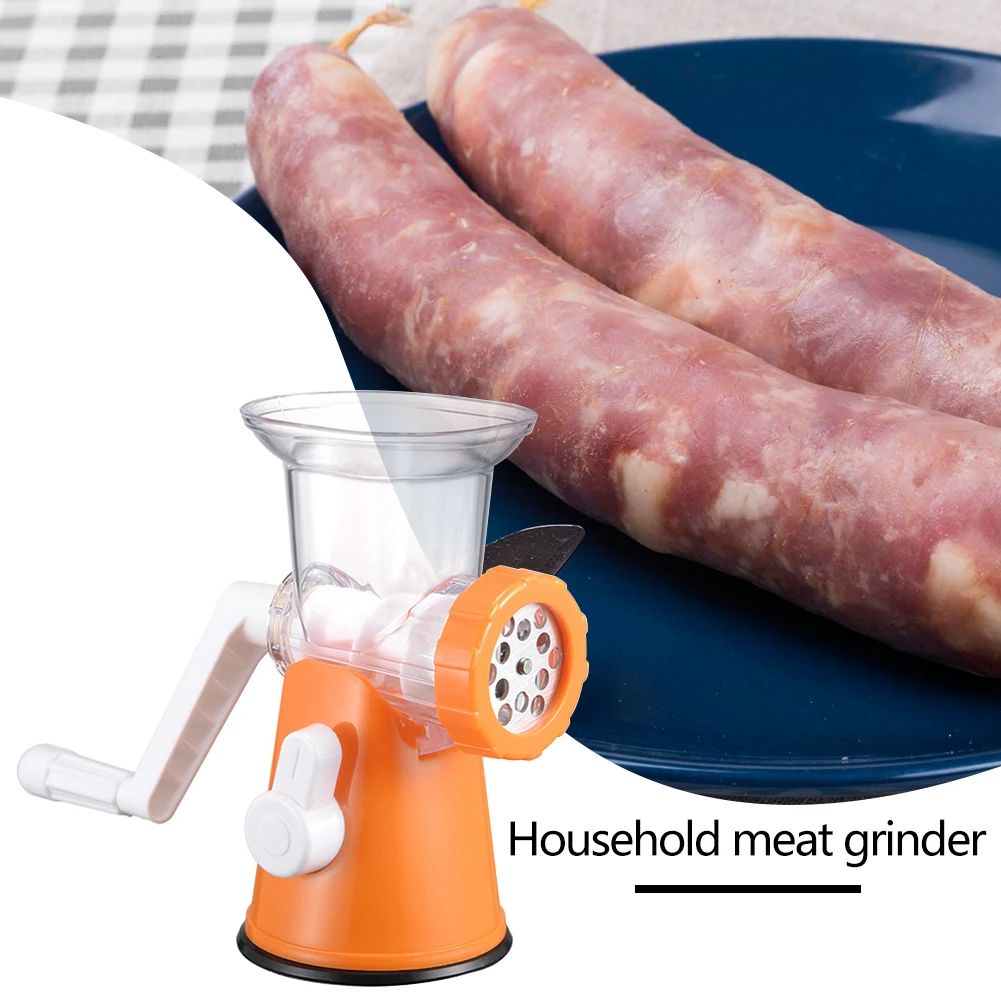 Moedor de Carne Manual de Aço Inoxidável. - Imagem 5