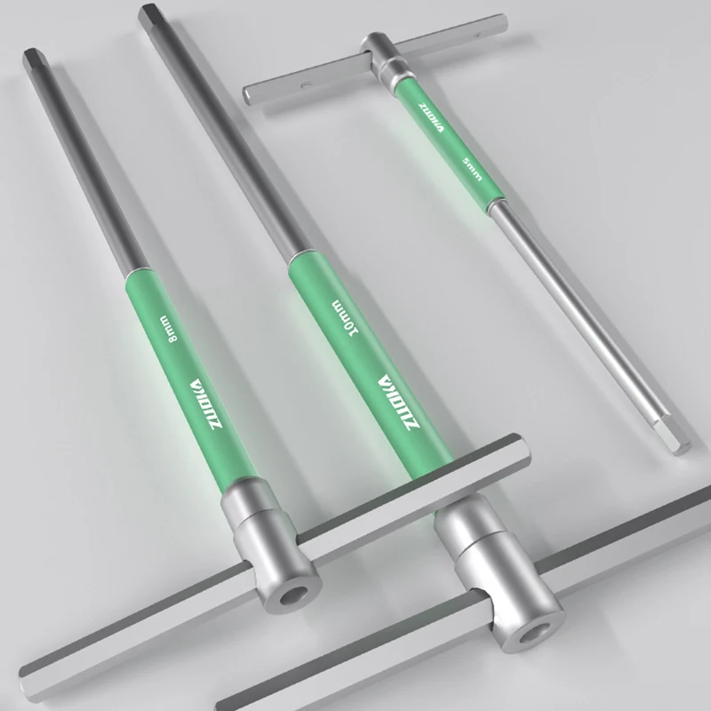 Chave de Soquete "T" Estendida/Torx Cromada Tipo "T". - Imagem 12