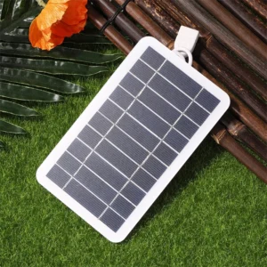 Painel Solar Portátil de 2w 5w Com USB - À Prova D'água.
