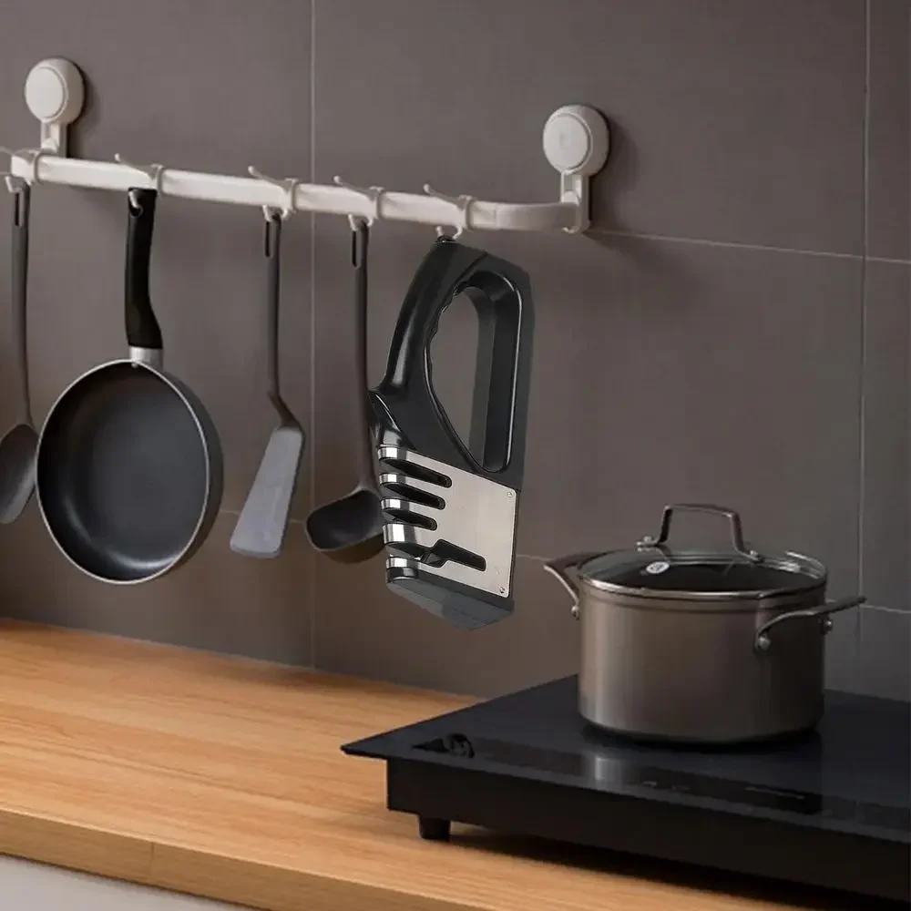 Afiador de Facas de Cozinha Com 4 Segmentos - Multifuncional/Portátil. - Imagem 6