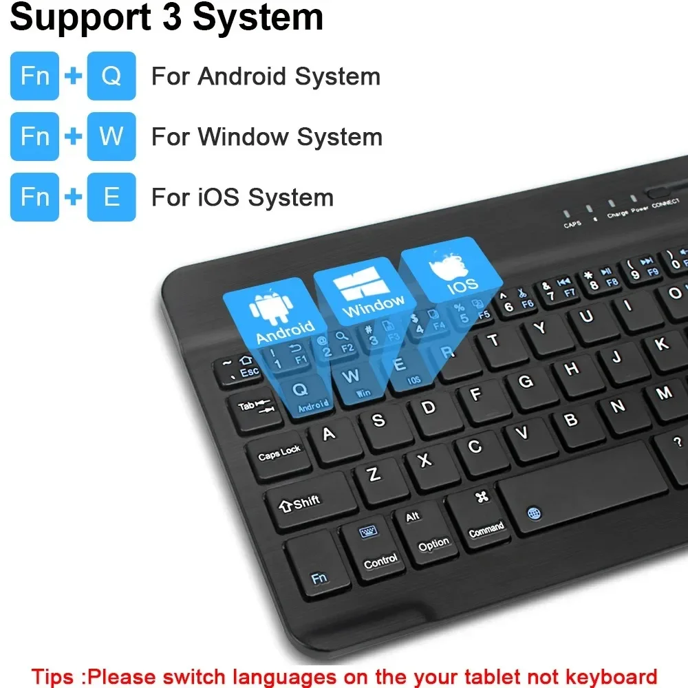 Teclado Bluetooth Para iPad 10A Geração iPad Pro. - Imagem 11