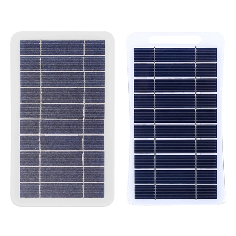 Painel Solar Portátil de 2w 5w Com USB - À Prova D'água. - Imagem 7