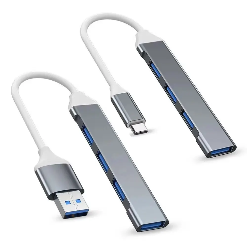 Hub USB Tipo C - Portas Adaptador OTG Multi-Splitter 4. - Imagem 7