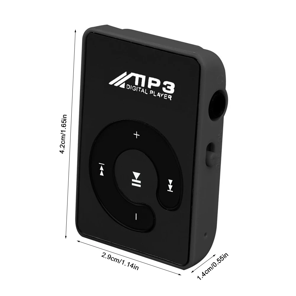 Portátil HIFI Mini Clipe USB/MP3 - Player Walkman C Chave. - Imagem 3