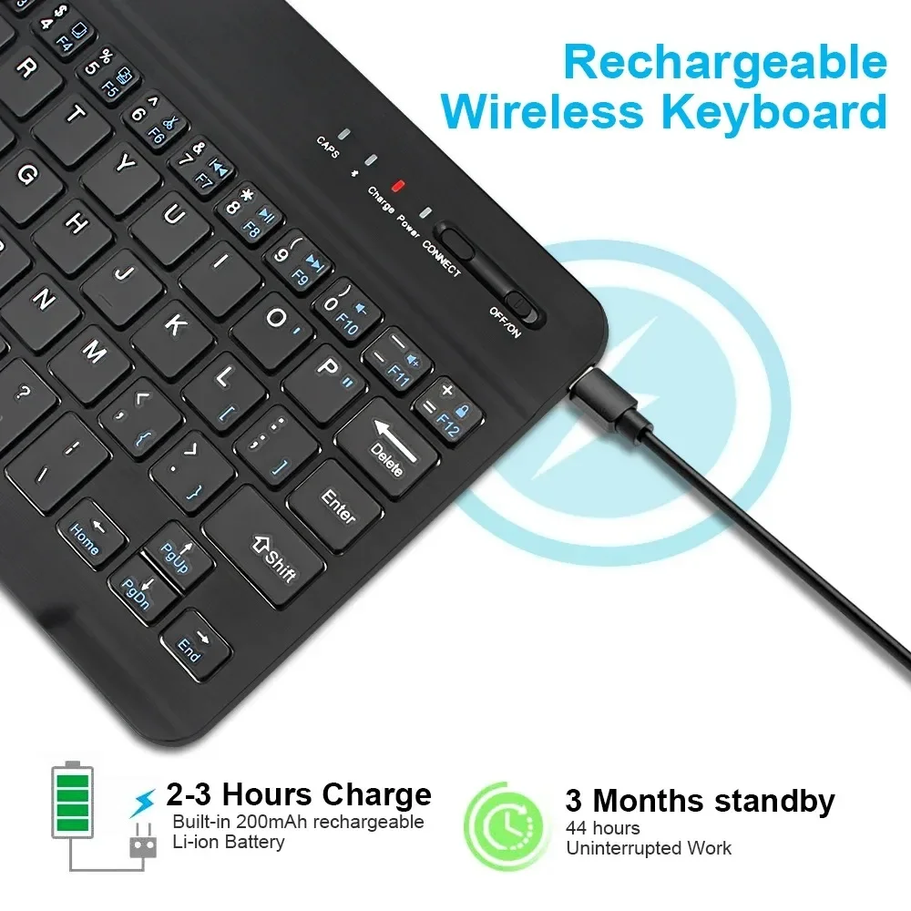 Teclado Bluetooth Para iPad 10A Geração iPad Pro. - Imagem 9