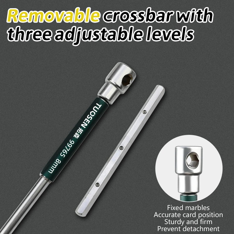 Chave de Soquete "T" Estendida/Torx Cromada Tipo "T". - Imagem 18