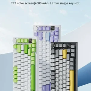 Teclado Mecânico Para Jogos AJAZZ-AK820 Pro/Com fio/2.4GHz.