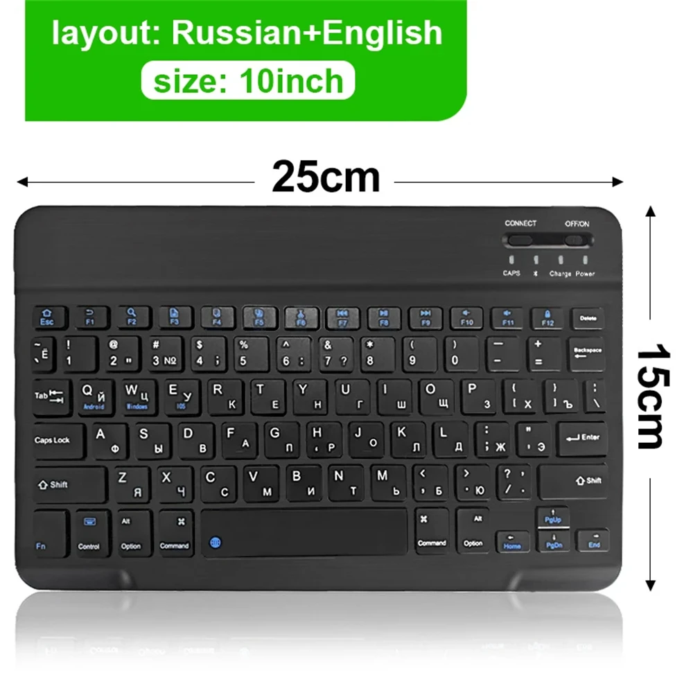 Teclado e Mouse Sem Fio - Bluetooth/IOS/ANDROID/WINDOWS. - Imagem 3