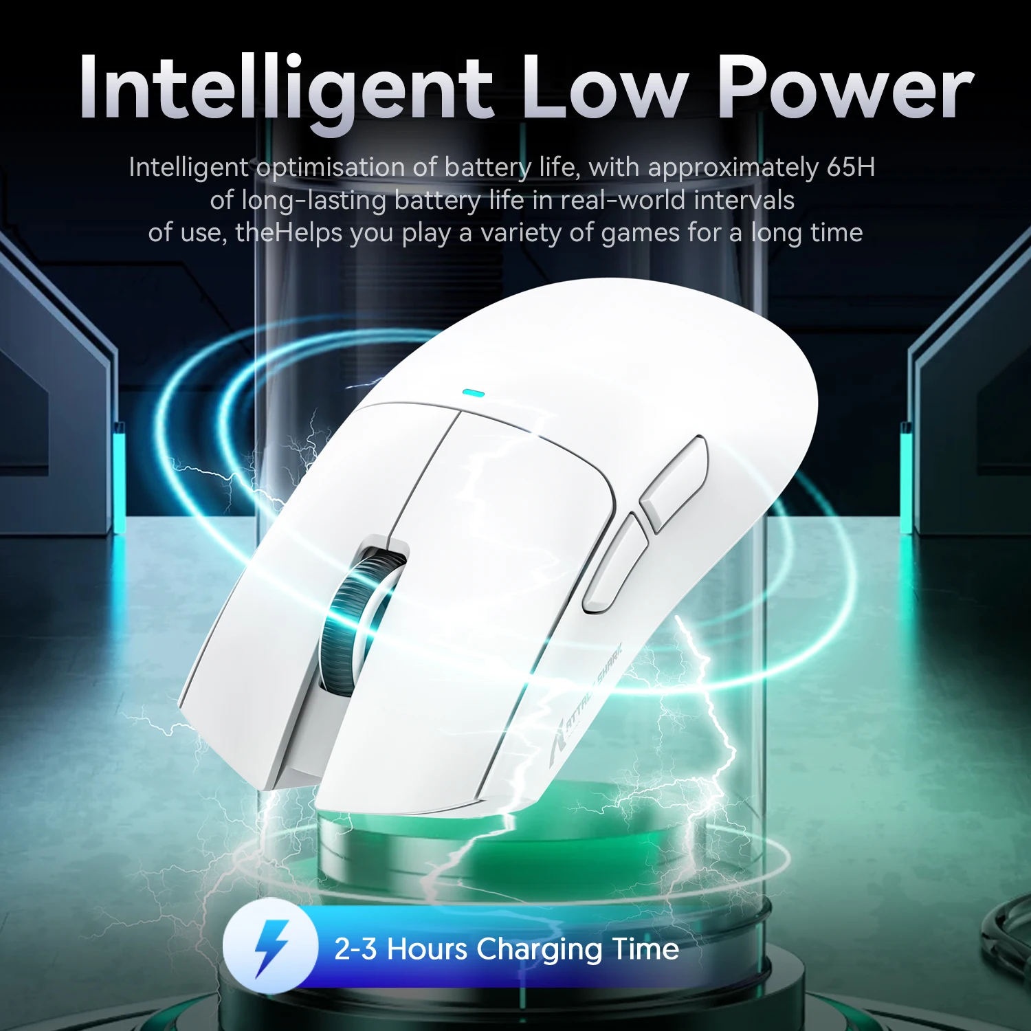 Mouse Gamer Sem Fio X11 - Tri-Mode RGB/Sensor Óptico PAW3311. - Imagem 22