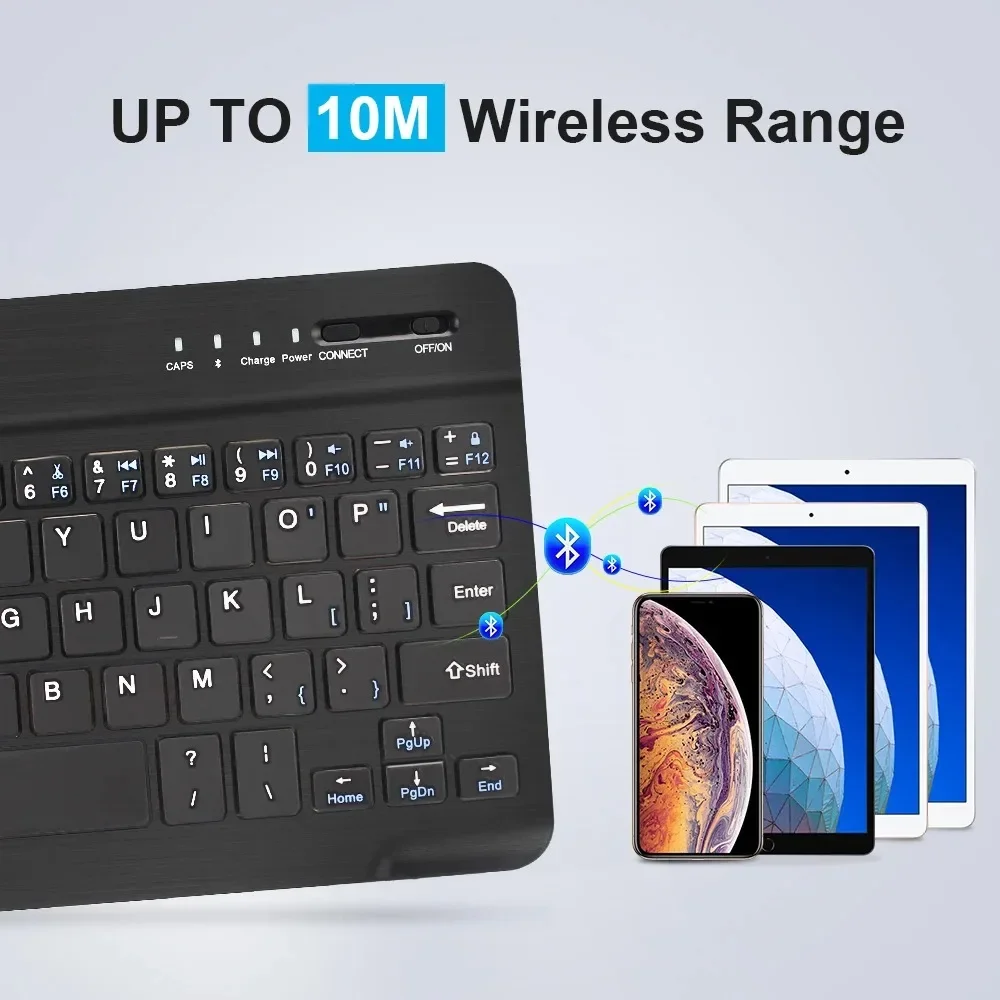 Teclado Bluetooth Para iPad 10A Geração iPad Pro. - Imagem 8