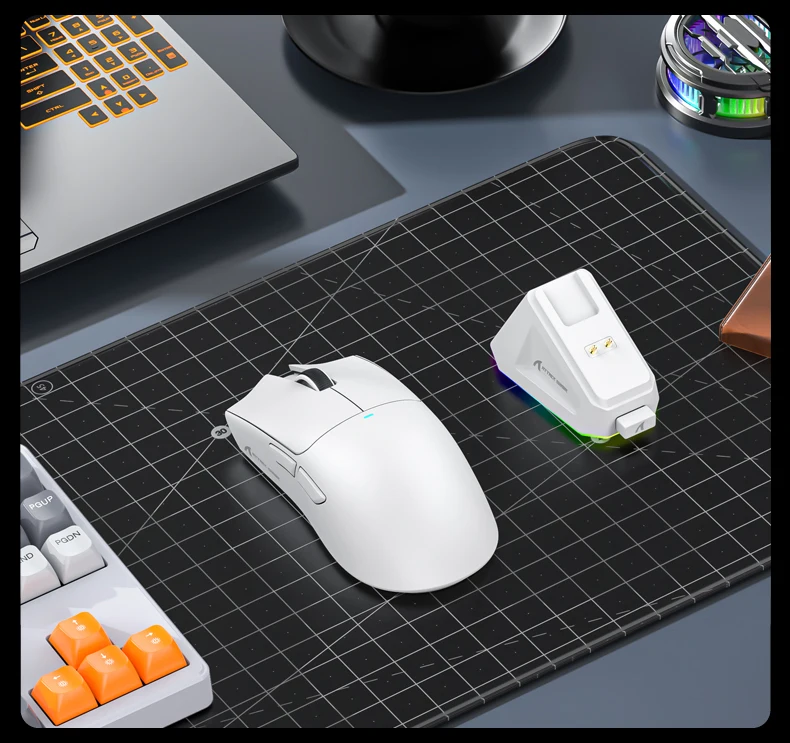 Mouse Gamer Sem Fio X11 - Tri-Mode RGB/Sensor Óptico PAW3311. - Imagem 8