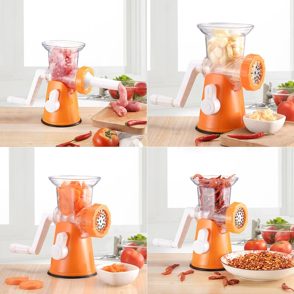 Moedor de Carne Manual de Aço Inoxidável. - Imagem 2