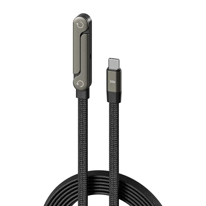 Carregador Rápido Dobrável - Suporte/Cabo de Dados240W. - Imagem 7