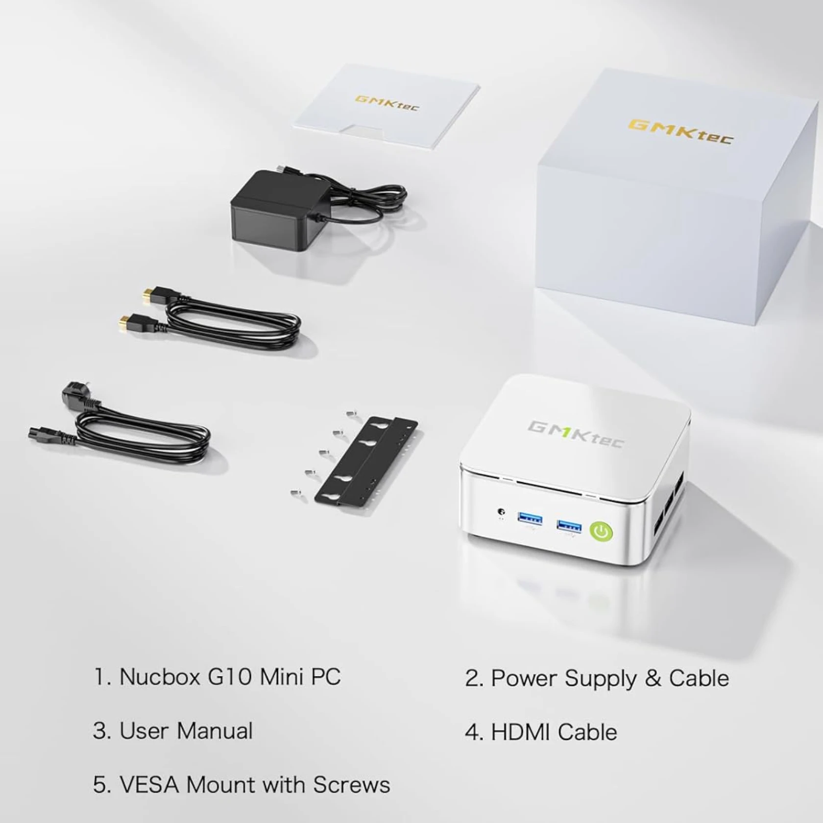 Mini PC GMKtec G10 Com AMD Ryzen 5 3500U - (Supera N150/N97). - Imagem 6