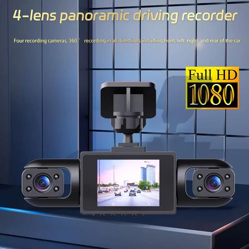 Câmera Gravador de Carro 4 em 1 Com Capacidade de Alta Definição 4K. - Imagem 2